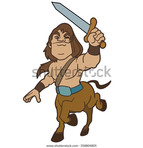 Horseman Cartoon Stock Vector (Royalty Free) 358804805 | Shutterstock