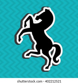 horsemanship icon design 