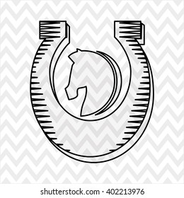 horsemanship icon design 