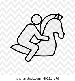 horsemanship icon design 