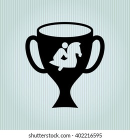 horsemanship icon design 