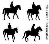 horsemen silhouettes
