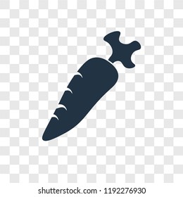 Horseradish vector icon isolated on transparent background, Horseradish transparency logo concept
