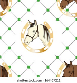 Horses background 