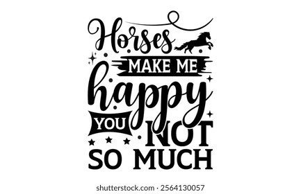 Horses -Designer T-Shirts vector  illustrator eps