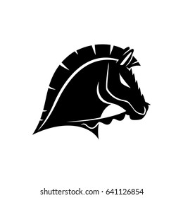 Horse's head.