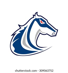 Horse Head Logo Stock Vector (Royalty Free) 691664929 | Shutterstock