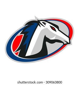 Horses Logo Template
