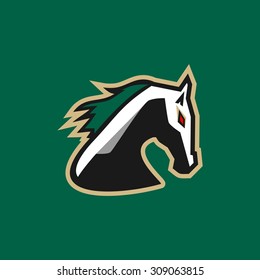 Horses Logo Template