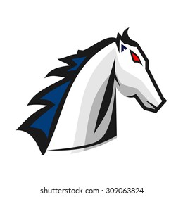 Horses Logo Template