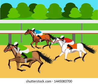 3,605 Horse race track Stock Vectors, Images & Vector Art | Shutterstock