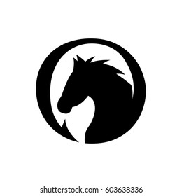 horses, stallions, racehorses logo