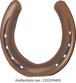 horseshoe antique and rusty accessory