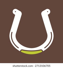Icono gráfico de Vector creativo de herradura
