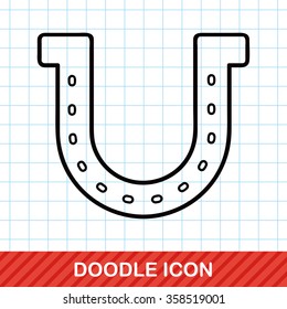 Horseshoe doodle