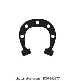 horseshoe icon. Element of gambling for mobile concept and web apps. Thin vector icon for website design and development, app development. Premium icon on white background