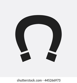 Horseshoe icon illustration isolated vector sign symbol