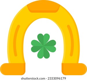 Horseshoe Icon image. Suitable for mobile application.