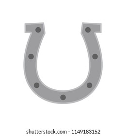 Horseshoe icon image. Vector illustration. EPS 10.