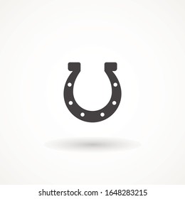 Horseshoe Icon isolated on white background for website design, mobile application, logo, ui. illustration.