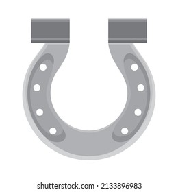 horseshoe icon isolated white background