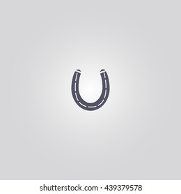 horseshoe icon. horseshoe sign