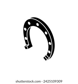 Horseshoe icon sign. Horseshoe Vector illustration