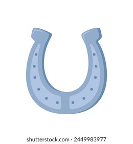 Horseshoe icon. Simple illustration of horseshoe vector icon for web