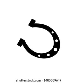 horseshoe icon symbol design vector