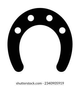 horseshoe icon vector illustration design