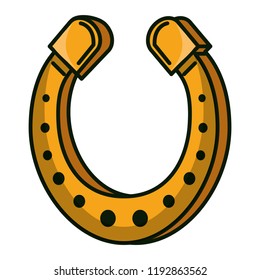 Horseshoe irish symbol