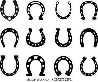 Horseshoe Isolated on White Background