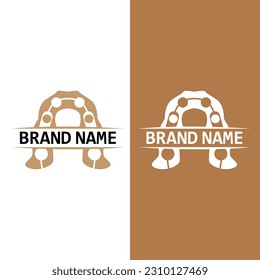 Horseshoe Logo, Cowboy Horse Vector, Icon Design Symbol Template