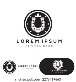 Logo und Symbol für Hufeisen