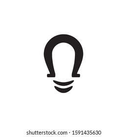 Horseshoe Logo Template Vector Icon Design