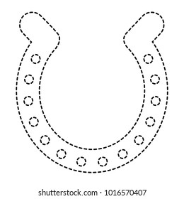horseshoe luck good traditional icon
