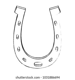 Horseshoe lucky symbol