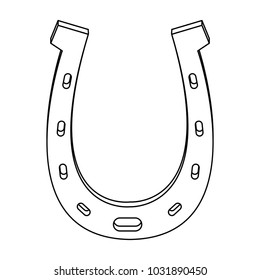Horseshoe lucky symbol