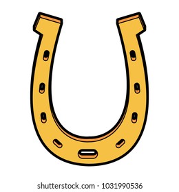 Horseshoe lucky symbol