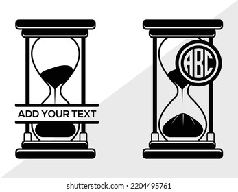 Horseshoe Monogram SVG Printable Vector Illustration