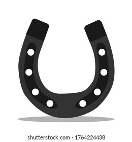  horseshoe on a white background. Vector image, eps 10