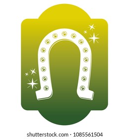 horseshoe saint patrick frame