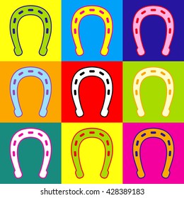 Horseshoe sign