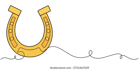 Diseño de Vector de herradura para el día de San Patricio
