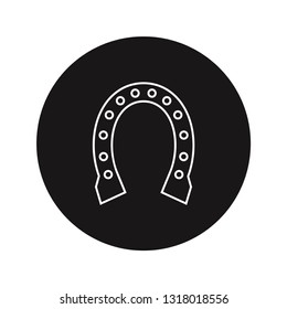 Horseshoe vector icon