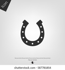 Horseshoe vector icon