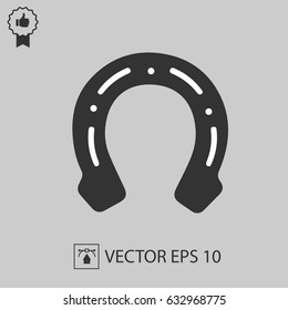 Horseshoe vector icon eps 10.