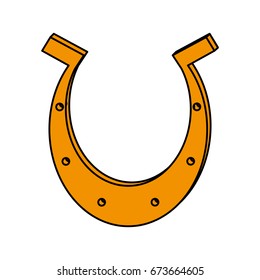 horseshoe vector illustration