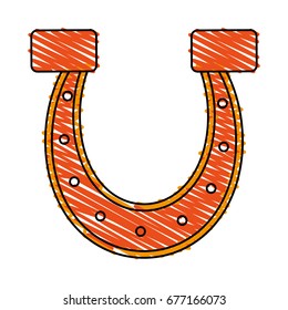 horseshoe vector illustration