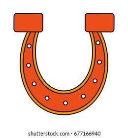 horseshoe vector illustration